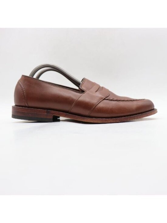Allen Edmonds Randolph Men’s Size 9.5 D Penny Loafer Brown Leather main image 5
